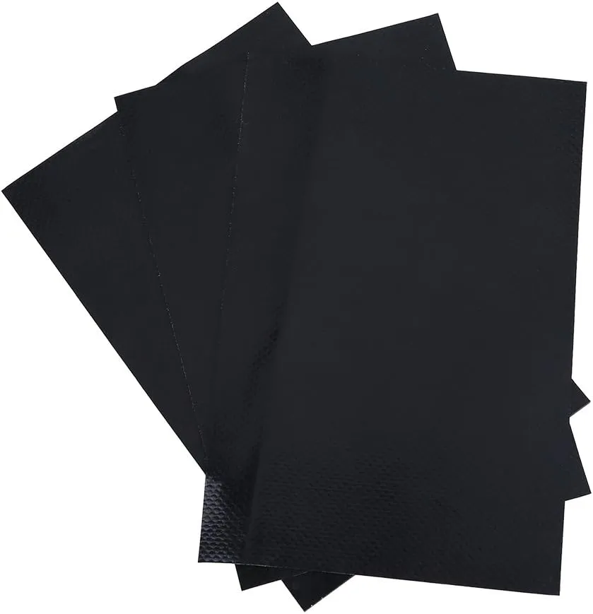 3Pcs PVC Repair Patch, Boat Repair Kit Set Accessory for Inflatable Raft Boat Canoe Kayak (Black) PVC Patch Kit for Inflatables PVC Patch PVC Patch Kit for Inflatables Inflatable