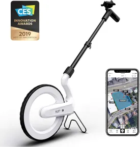 Carta Digital Map & Measuring Wheel, Connects to App for Quick Estimation and Sharing Files