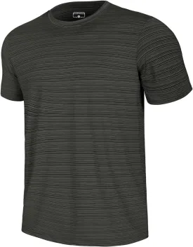 GEMYSE Men's Running Short Sleeve Shirt Sun Protection Quick Dry Moisture Wicking T-Shirts UPF 50  for Workout