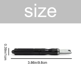 huanghqWanJiaOutdoor Camping Lighter Flint Aluminium Alloy Fire Starter Set Camping Fire Lighter Stick for Outdoor Camping Hiking Paracord Bushcraft