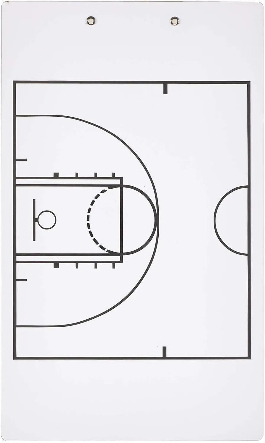 Murray Sporting Goods Dry Erase Coaches Clipboard | Double-Sided Dry Erase White Board