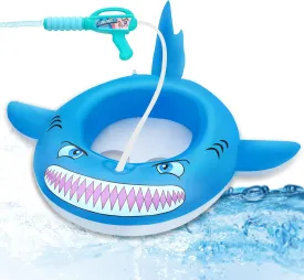 Pool Float Kids with Water Gun Toddler Swimming Toys Ages 3-8 Years Water Party